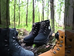 警備 作業 の ブーツ