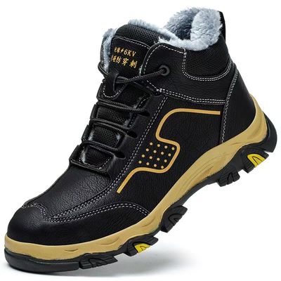 購入 冬の安全 作業靴 厚い毛糸の内面 online manufacture