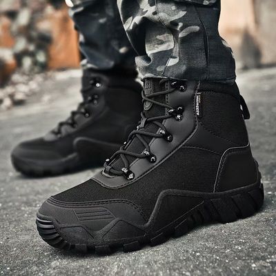 購入 ミッド トップ カモタックシューズ 透き通る汗を吸収する 大型戦闘靴 online manufacture