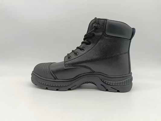 購入 透ける革 消防靴 防水 軽量 快適 作業靴 黒 online manufacture