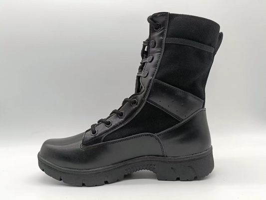 購入 ユニセックス 超軽量 アウトドア戦術ブーツ ブラック ハイ トップ ローズアップ online manufacture