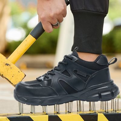 購入 産業安全 ユニセックス労働者用 ステンド用・マイクロファイバー用 鉄脚付き 作業靴 online manufacture