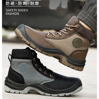 購入 PUインジェクション 男性用 工学靴 ケーブラーミッドソール マイクロファイバー革デザイン online manufacture