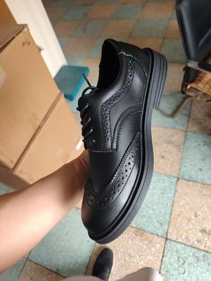 快適な安全靴牛革革安全靴鋼つま先男性用安全靴ケブラー作業靴ゴム底作業靴